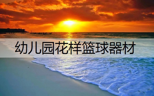 幼儿园花样篮球器材