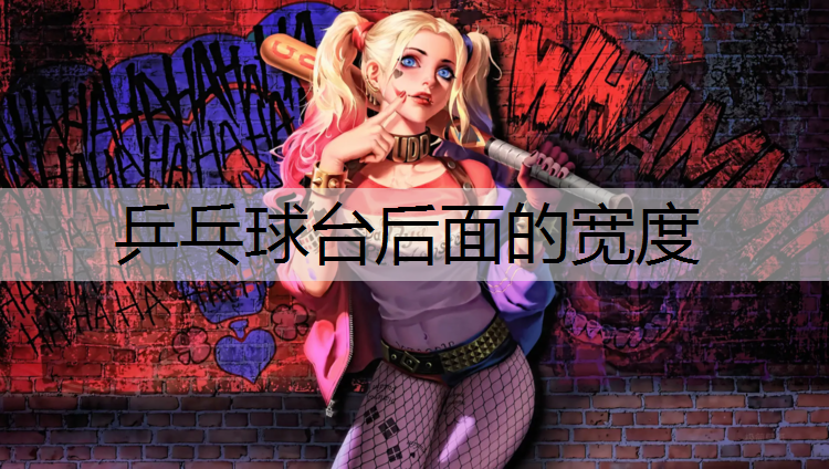 乒乓球台后面的宽度