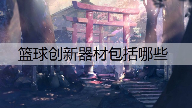 篮球创新器材包括哪些