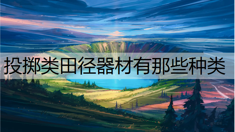 投掷类田径器材有那些种类